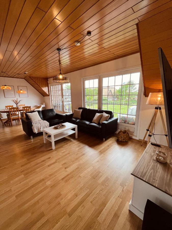 Frieda - Ferienwohnung Mit Deichblick Friedrichskoog Bagian luar foto
