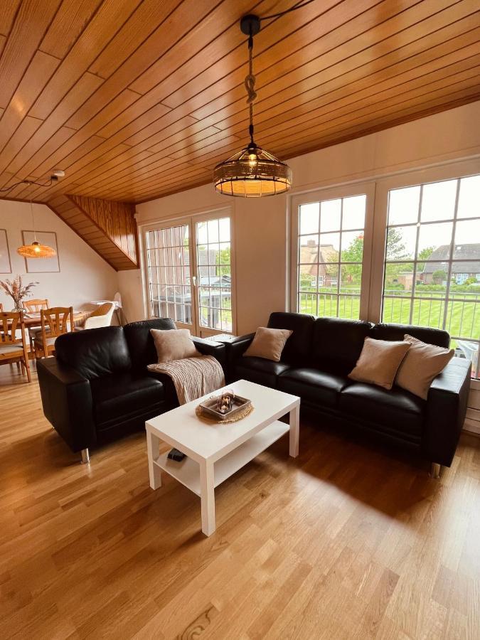 Frieda - Ferienwohnung Mit Deichblick Friedrichskoog Bagian luar foto